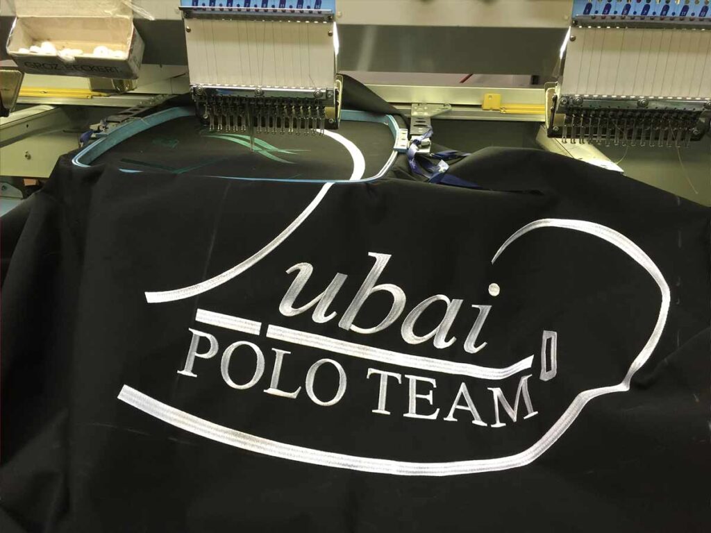 Dubai Polo Team Horse Blanket - Wellington PG Embroidery