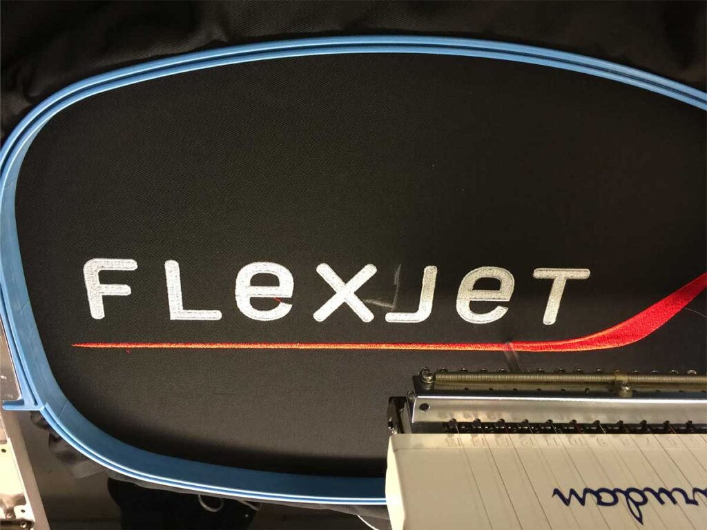Flexjet Embroidery - Wellington PG Embroidery