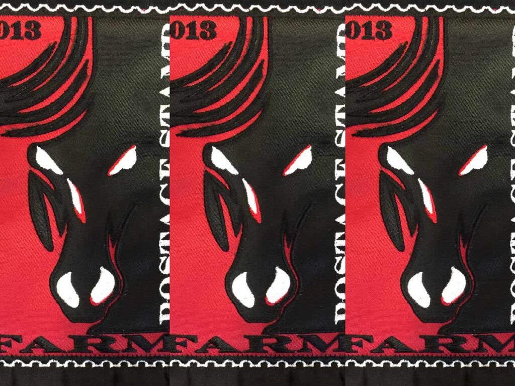 Postage Stamp Farm - Wellington PG Embroidery